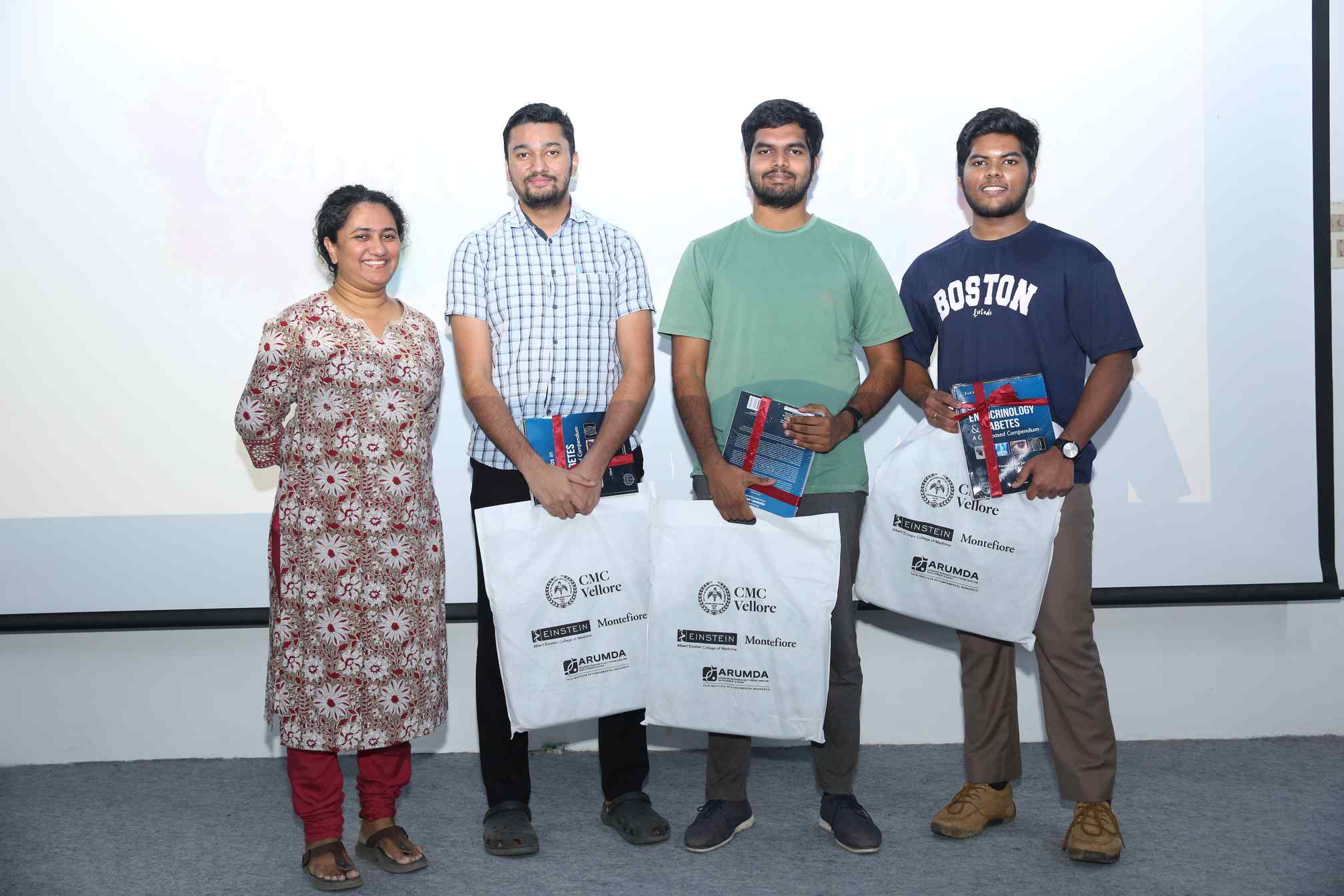 World Diabetes Day medi Quiz competition 2025 1st prize winnders conducted by endocrinology cmc vellore