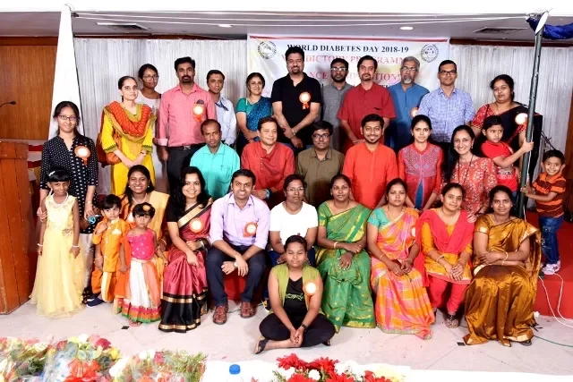 Dr Nihal Thomas cmc vellore type 5 diabetes endocrinology world diabetes day dance competition vinod r nair ar nitin kapoor