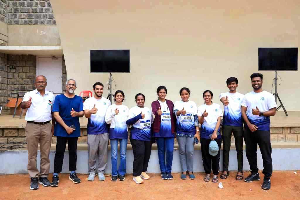Endocrinology Team along with the Physical Director and Marathon In-charges Ajinkya & Bernice nihal thomas The Carnival marathon 2026, endocrinology cmc vellore Marathon took place on 26th January 2026