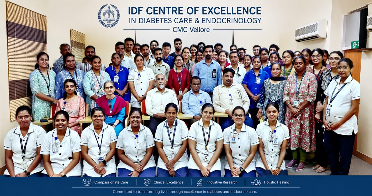 Department of Endocrinology Team - CMC Vellore