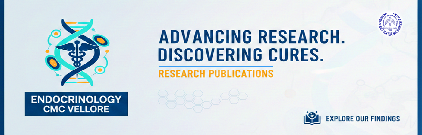 research publications endocrinology cmc vellore