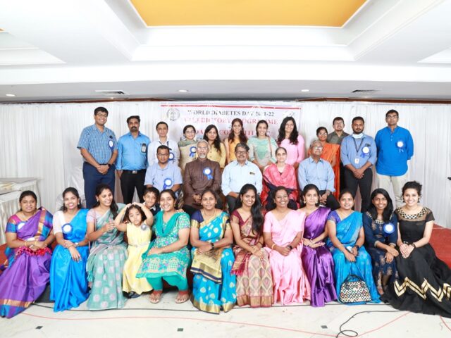 Dr Nihal Thomas cmc vellore type 5 diabetes endocrinology world diabetes day dance competition vinod r nair ar